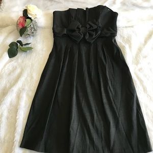 Jessica McClintock Black party elegant dress S 4